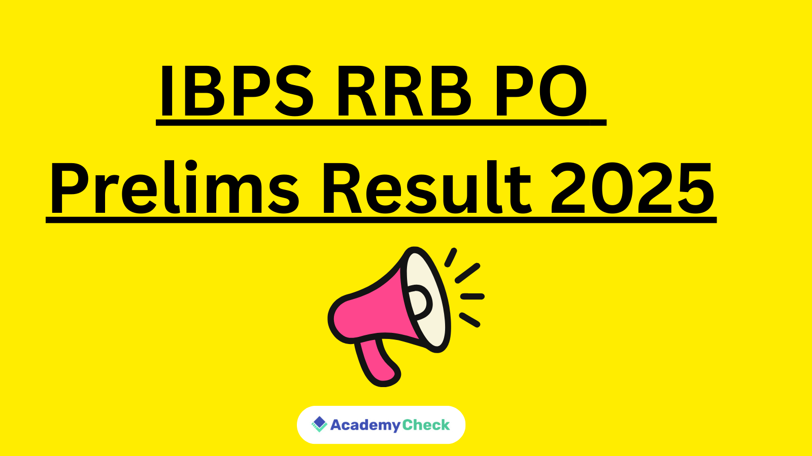IBPS RRB PO Prelims Result 2025 Live – Download Link, Cutoff & Scorecard Updates