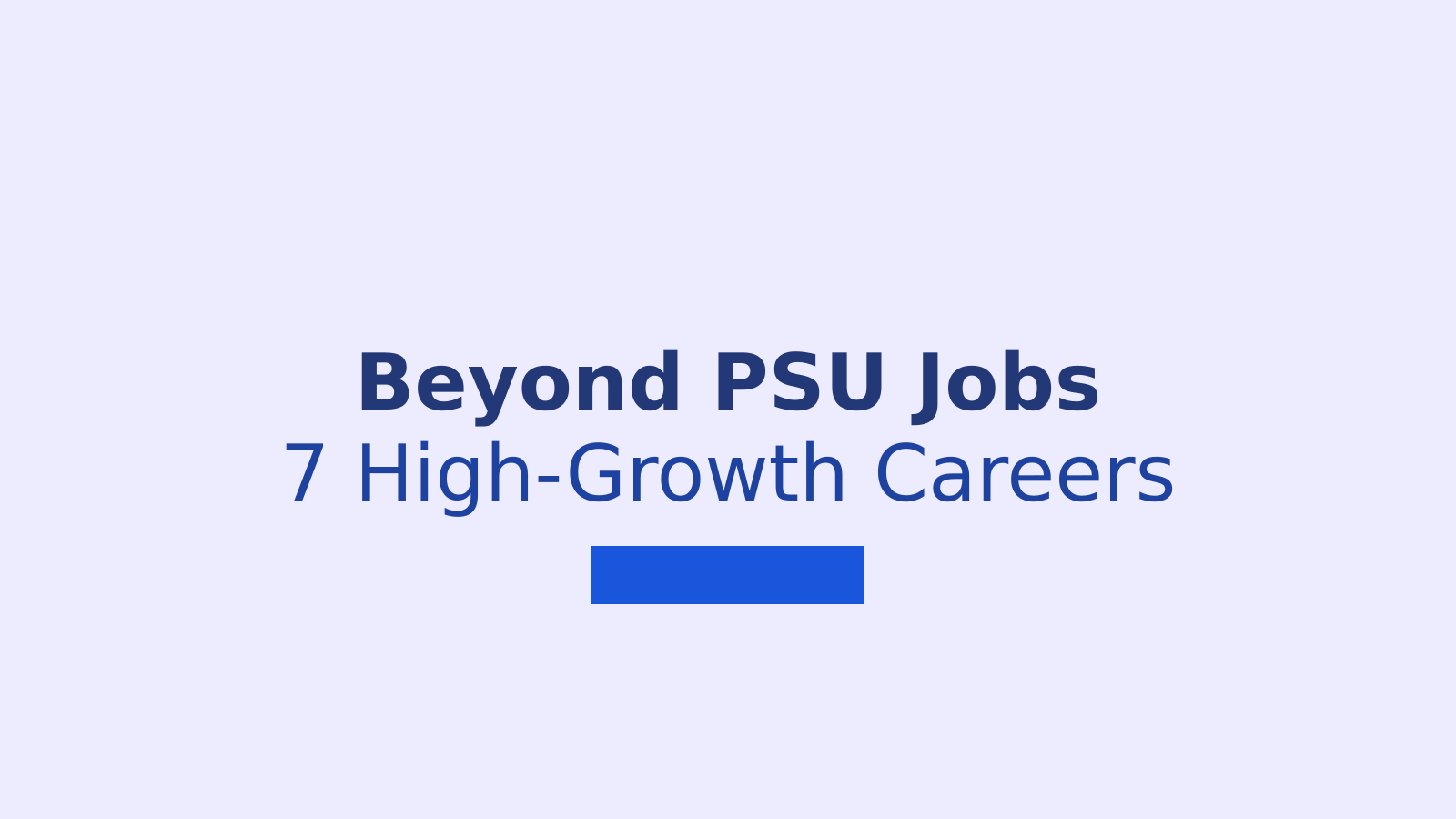 7 High-Growth Career Options After GATE 2026 Beyond PSU Jobs