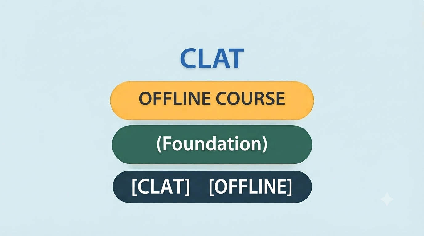 CLAT OFFLINE COURSE