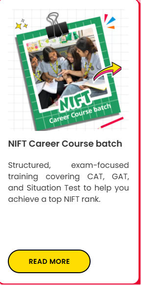 NIFT Career Course batch - offered by ACS Nift Coaching Lucknow