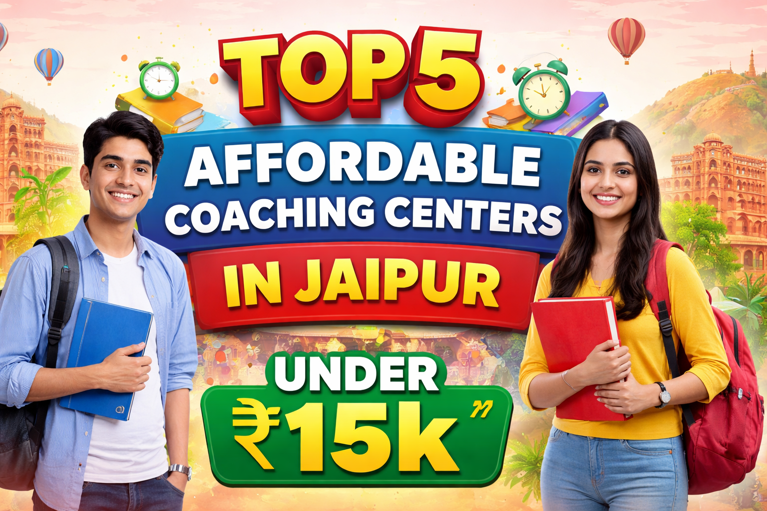 Top 5 Affordable Coaching Centers in Jaipur for Government Exams (Under ₹15k)