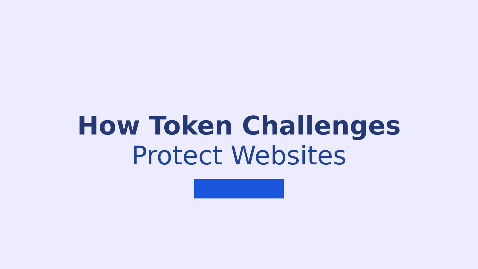 Understanding AWS WAF Token Challenges and How They Protect Your Website
