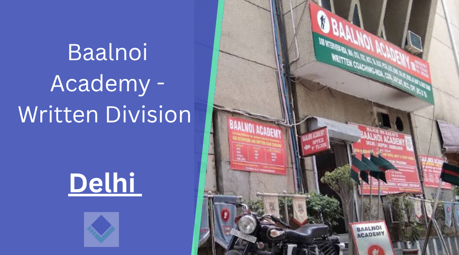 Baalnoi Academy - Written Division Delhi 