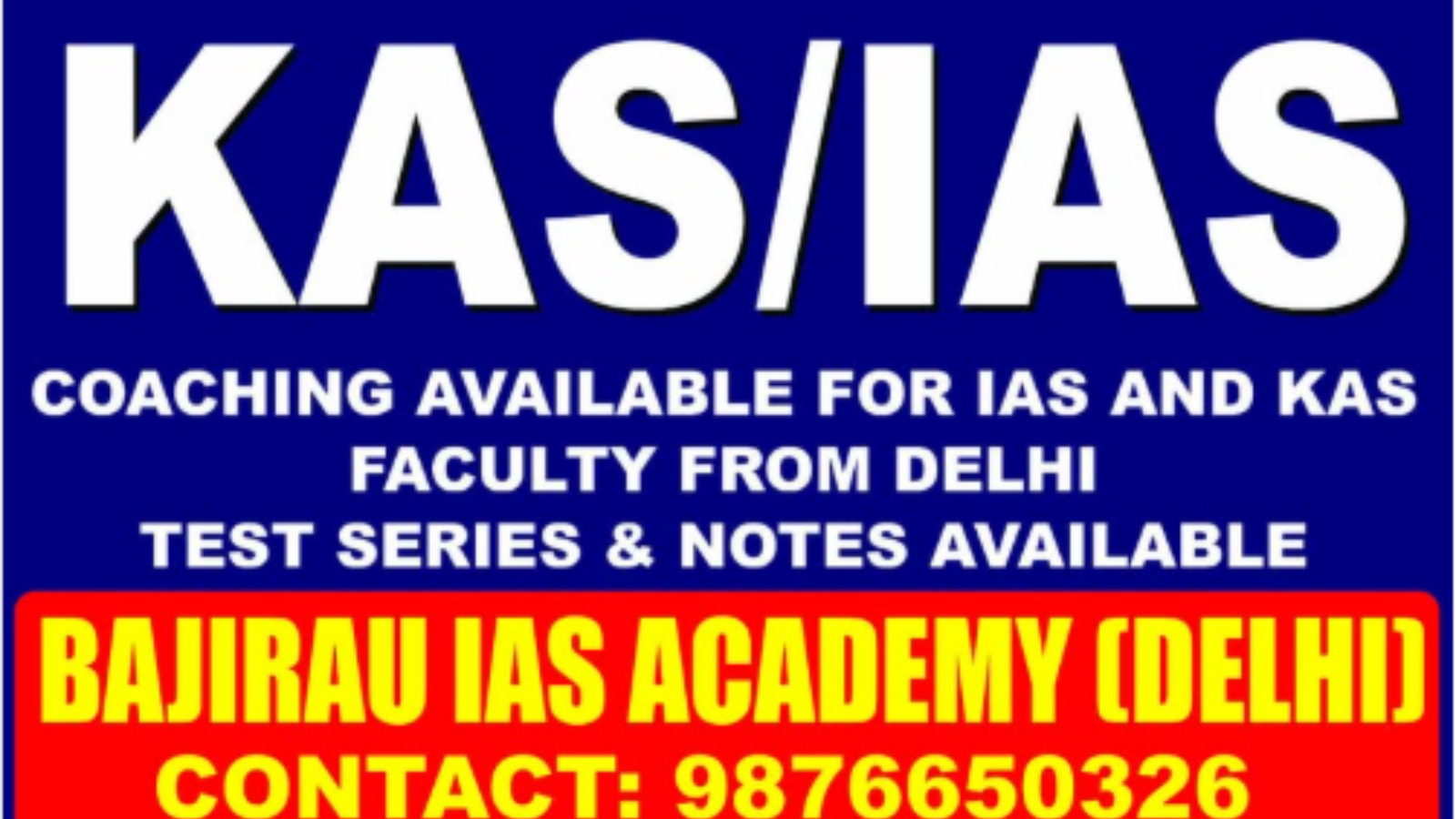 Bajirau IAS KAS Academy Jammu  Hero Slider - 2