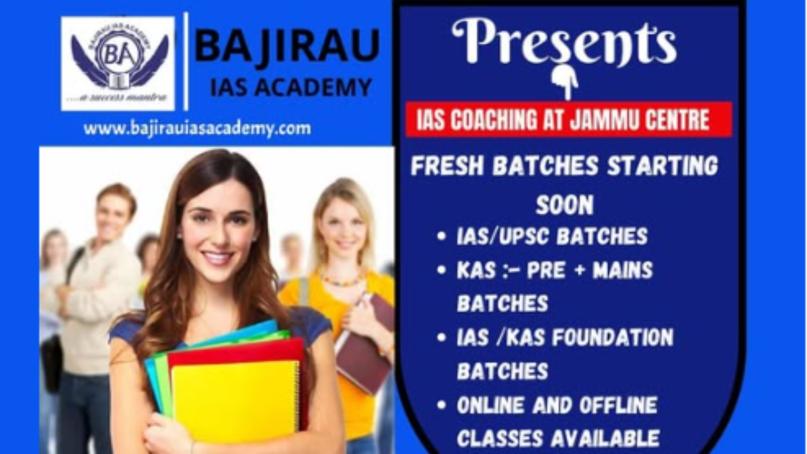 Bajirau IAS KAS Academy Jammu  Hero Slider - 3