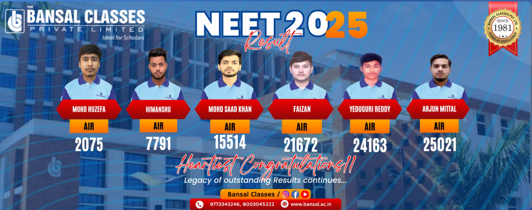 Bansal Classes Pvt Ltd Kota Hero Slider - 3