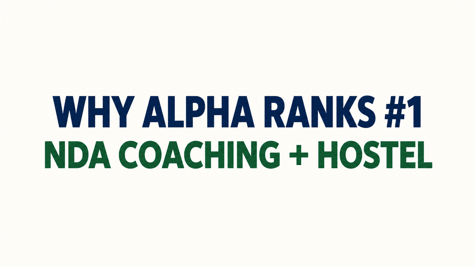 Best NDA Coaching with Hostel in Sikar: Safety, Discipline, Food & Study Environment