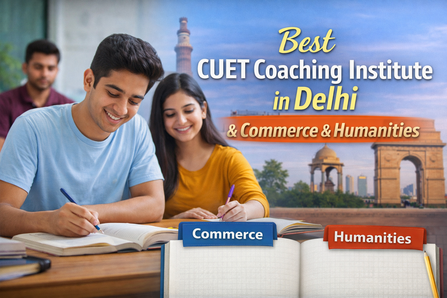 Best CUET coaching institute in Delhi for commerce & humanities