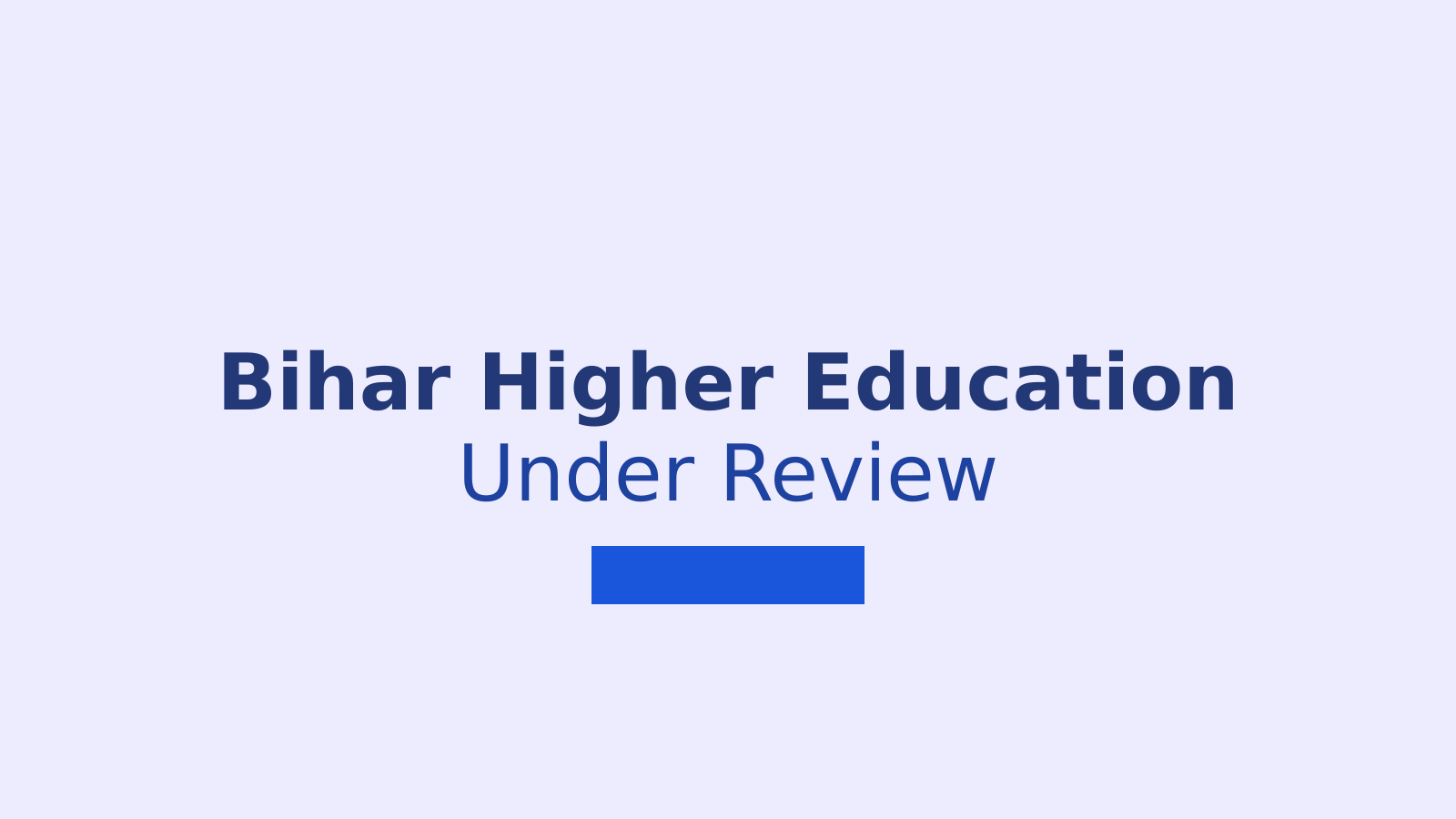 Bihar Higher Education Review: Key Issues Discussed Between Minister and Governor