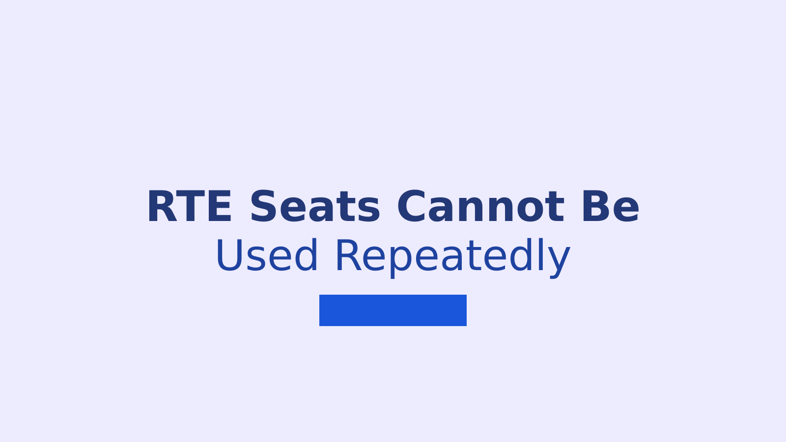 Bombay High Court Rules on RTE Act: One Child Cannot Use 25% Reservation Multiple Times