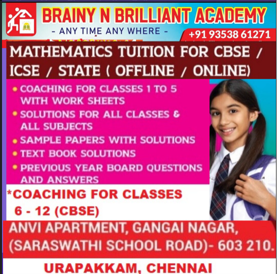 null - offered by BRAINY n BRILLIANT ACADEMY Chennai