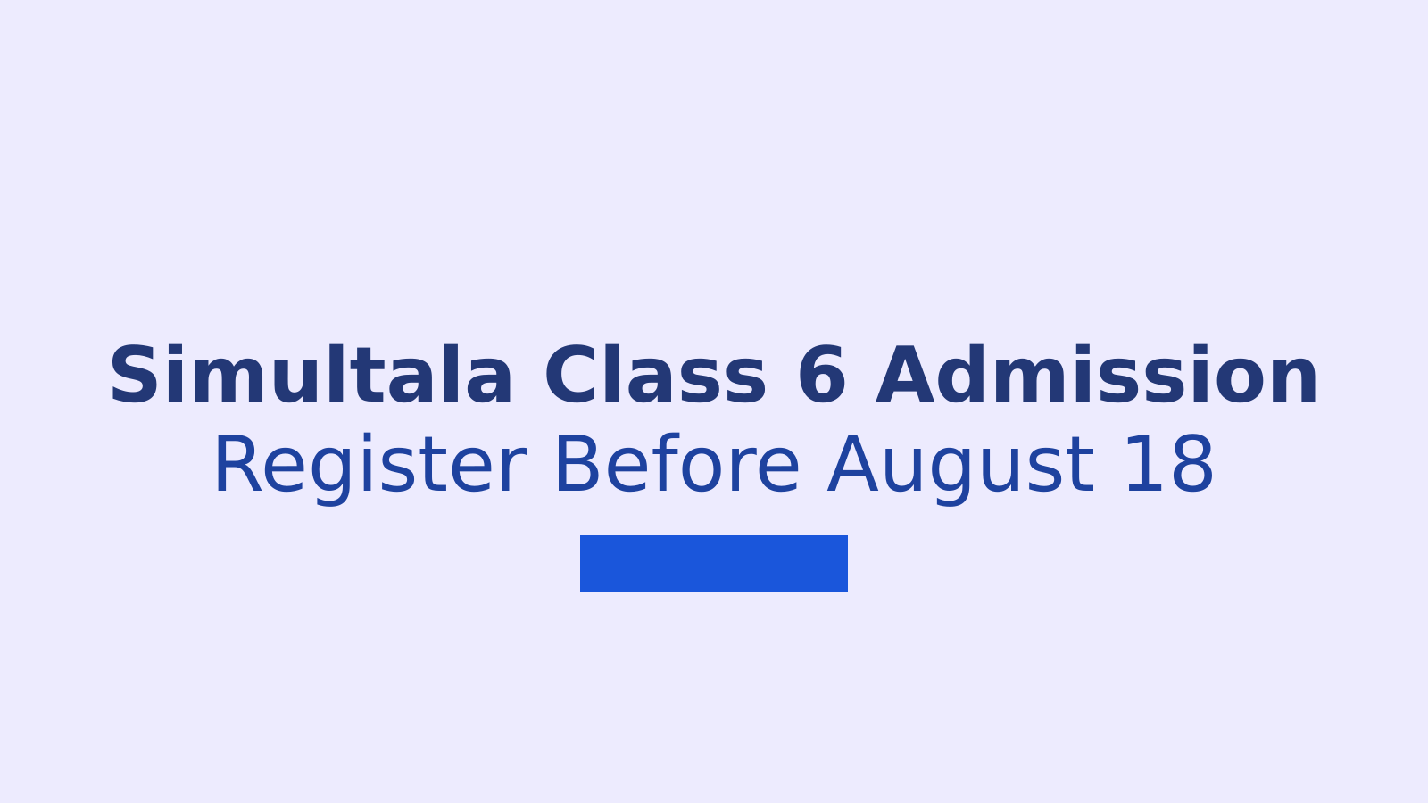 BSEB Simultala Class 6 Admission 2027-28: Dates, Fees And Steps To Apply