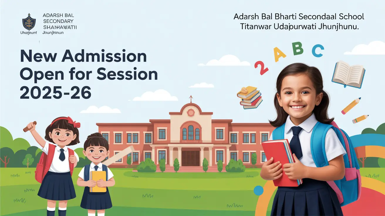 Adarsh Bal Bharti Secondary School Titanwar Udaipurwati Jhunjhunu Feature Video Thumb