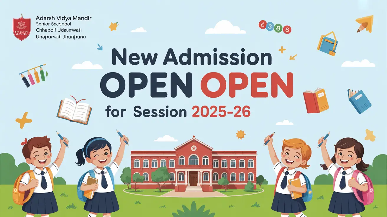 Adarsh Vidya Mandir Senior Secondary School Chhapoli Udaipurwati Jhunjhunu Feature Video Thumb