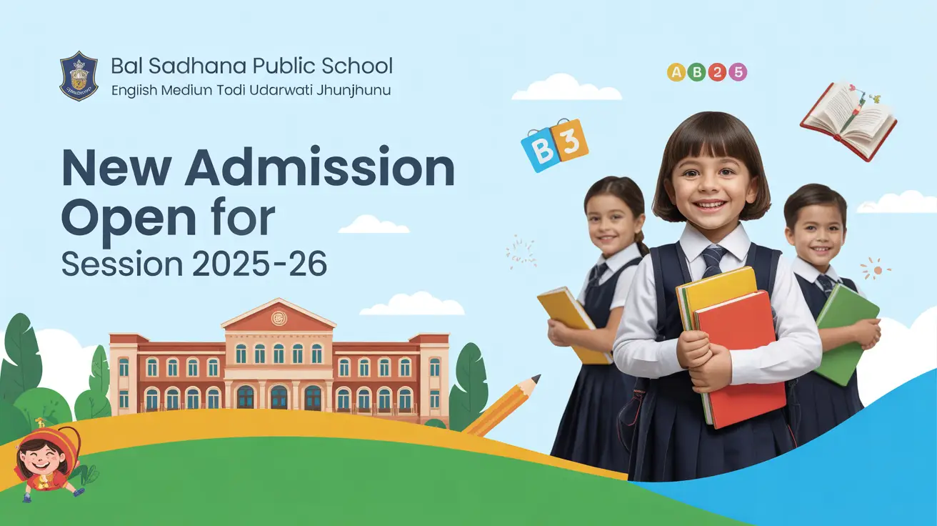 Bal Sadhana Public School English Medium Todi Udaipurwati Jhunjhunu Feature Video Thumb