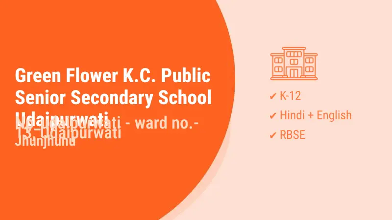 Green Flower K.C. Public Senior Secondary School Udaipurwati Udaipurwati Jhunjhunu Gallery Photo 2