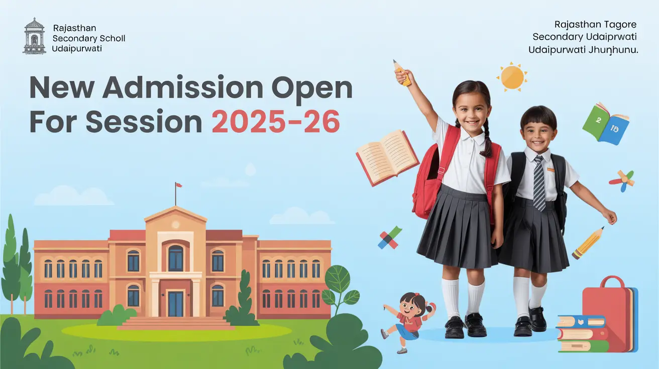 Rajasthan Tagore Secondary School Udaipurwati Udaipurwati Jhunjhunu Hero Slider - 1