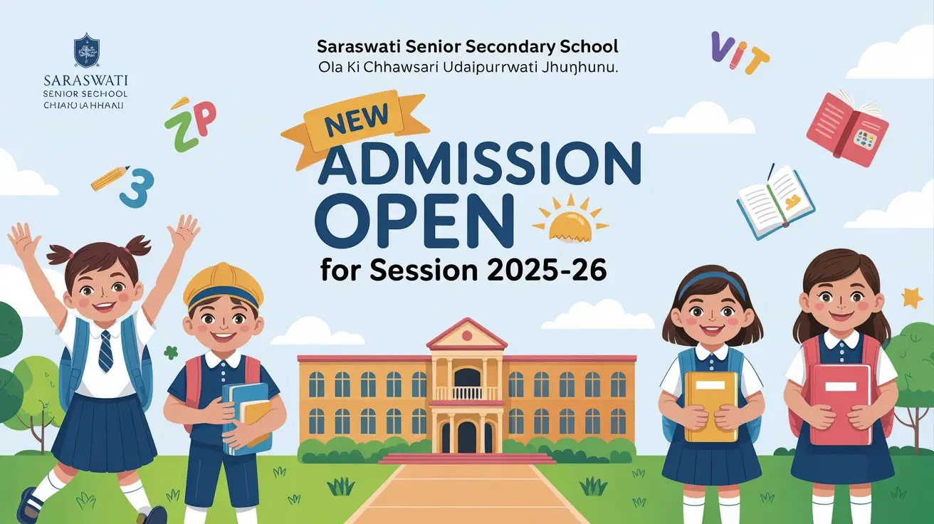 Saraswati Senior Secondary School Ola Ki Dhani Chhawasari Udaipurwati Jhunjhunu Hero Slider - 1