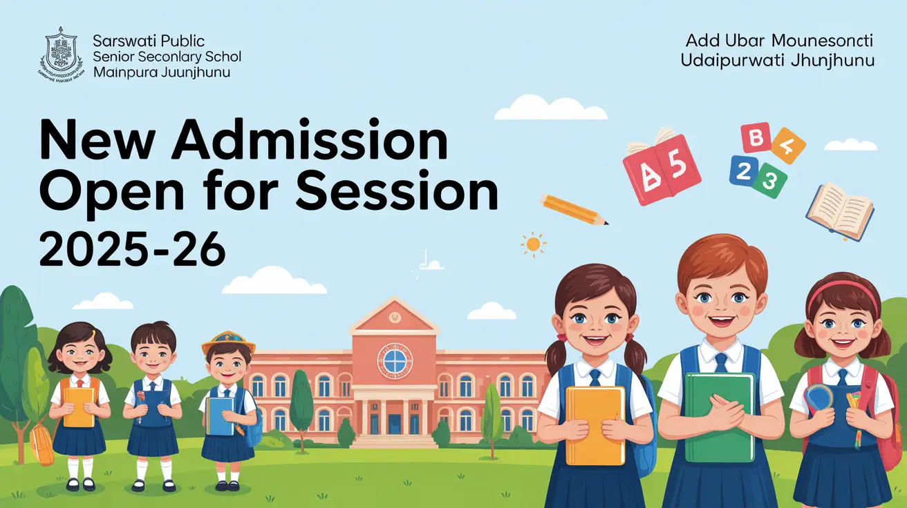 Sarswati Public Senior Secondary School Mainpura Udaipurwati Jhunjhunu Hero Slider - 1