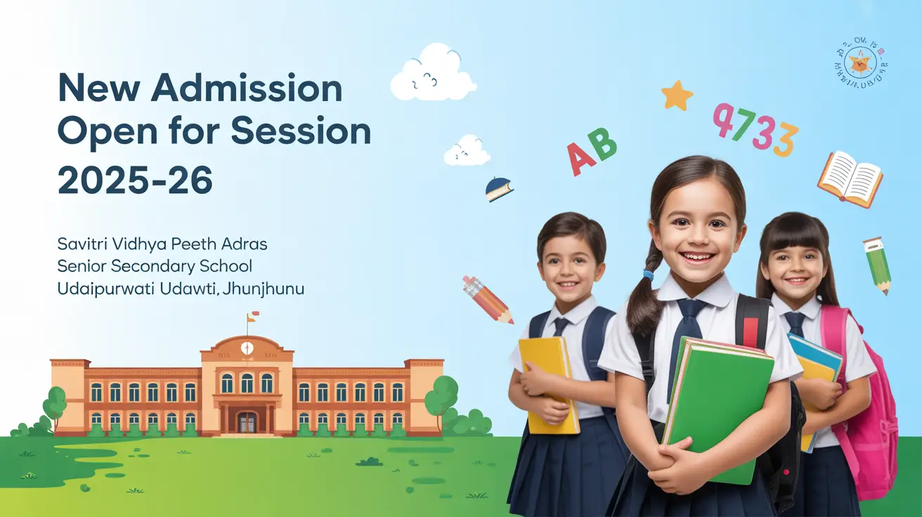 Savitri Vidhya Peeth Adras Senior Secondary School Udaipurwati Udaipurwati Jhunjhunu Hero Slider - 1