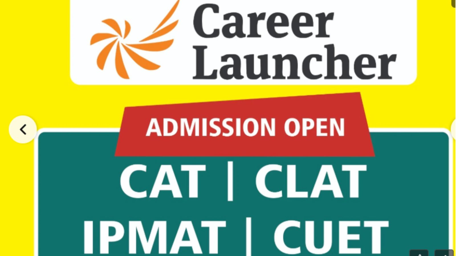 Career Launcher Jabalpur Hero Slider - 1