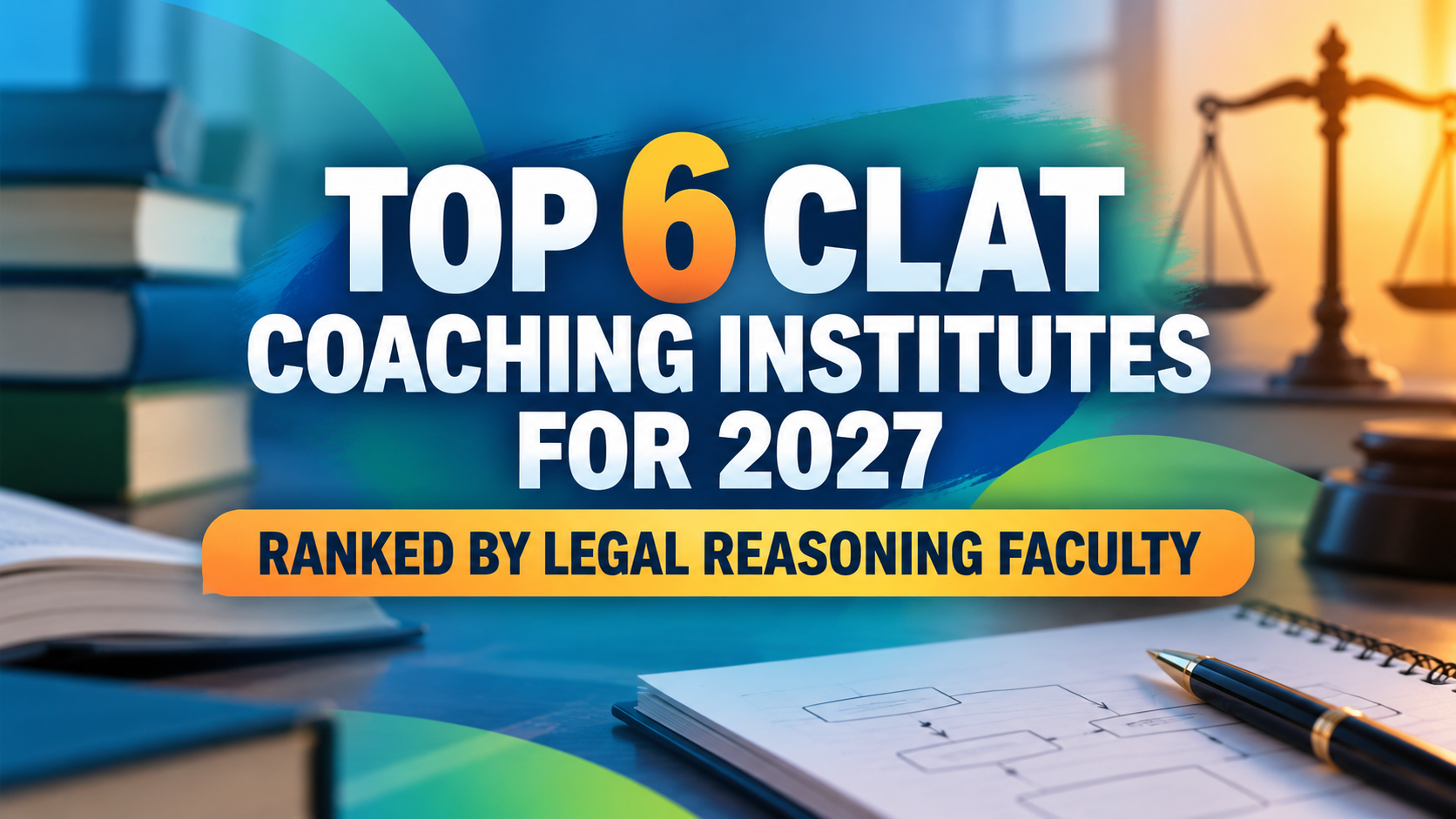 Top 6 CLAT Coaching Institutes for 2027: Ranked by Legal Reasoning Faculty