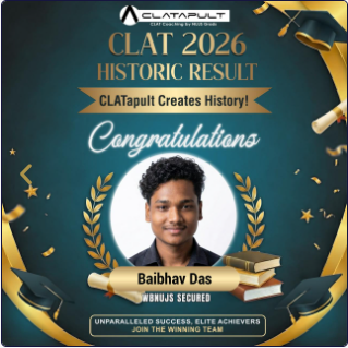 CLATapult  Kolkata Topper Student 1 Photo