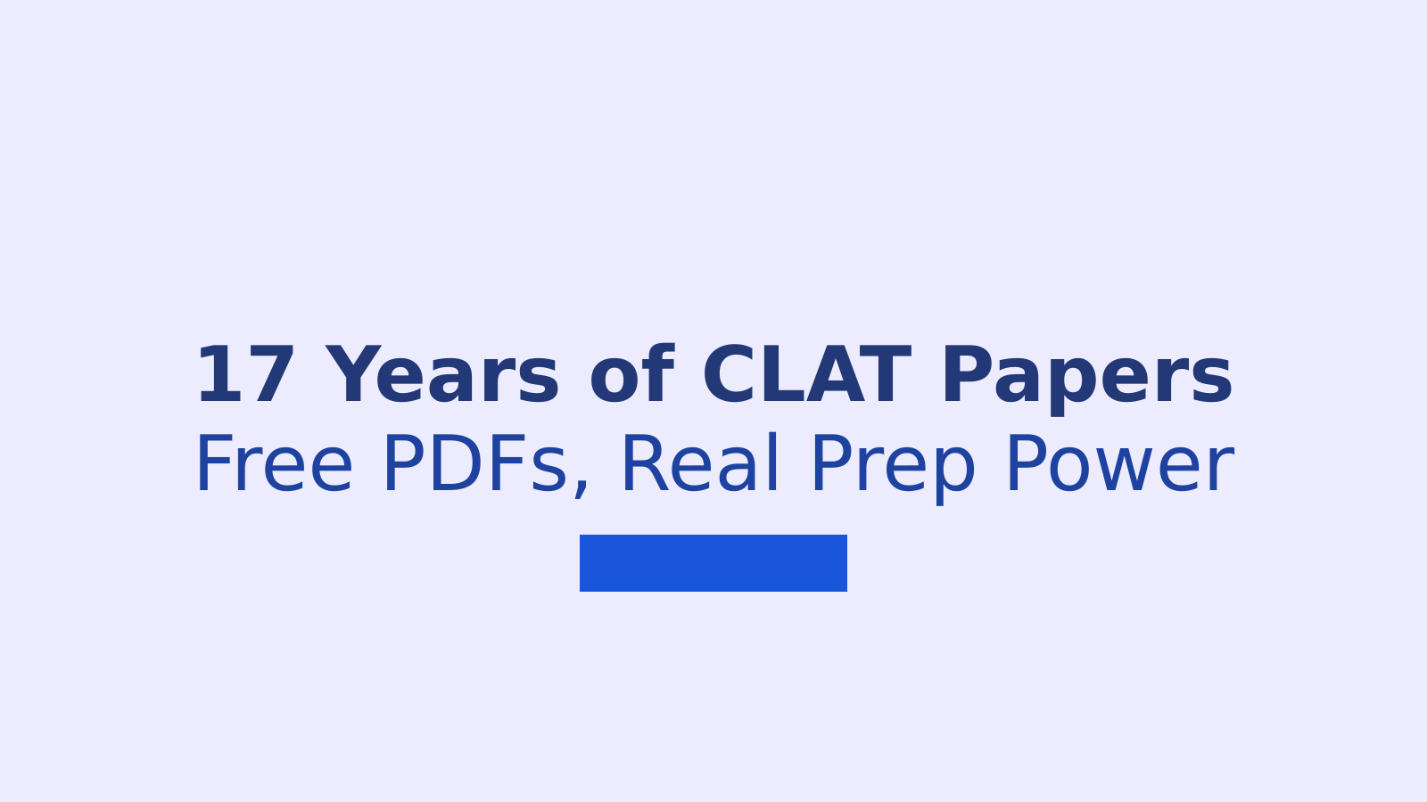 CLAT Previous Year Question Papers: A Complete Preparation Guide