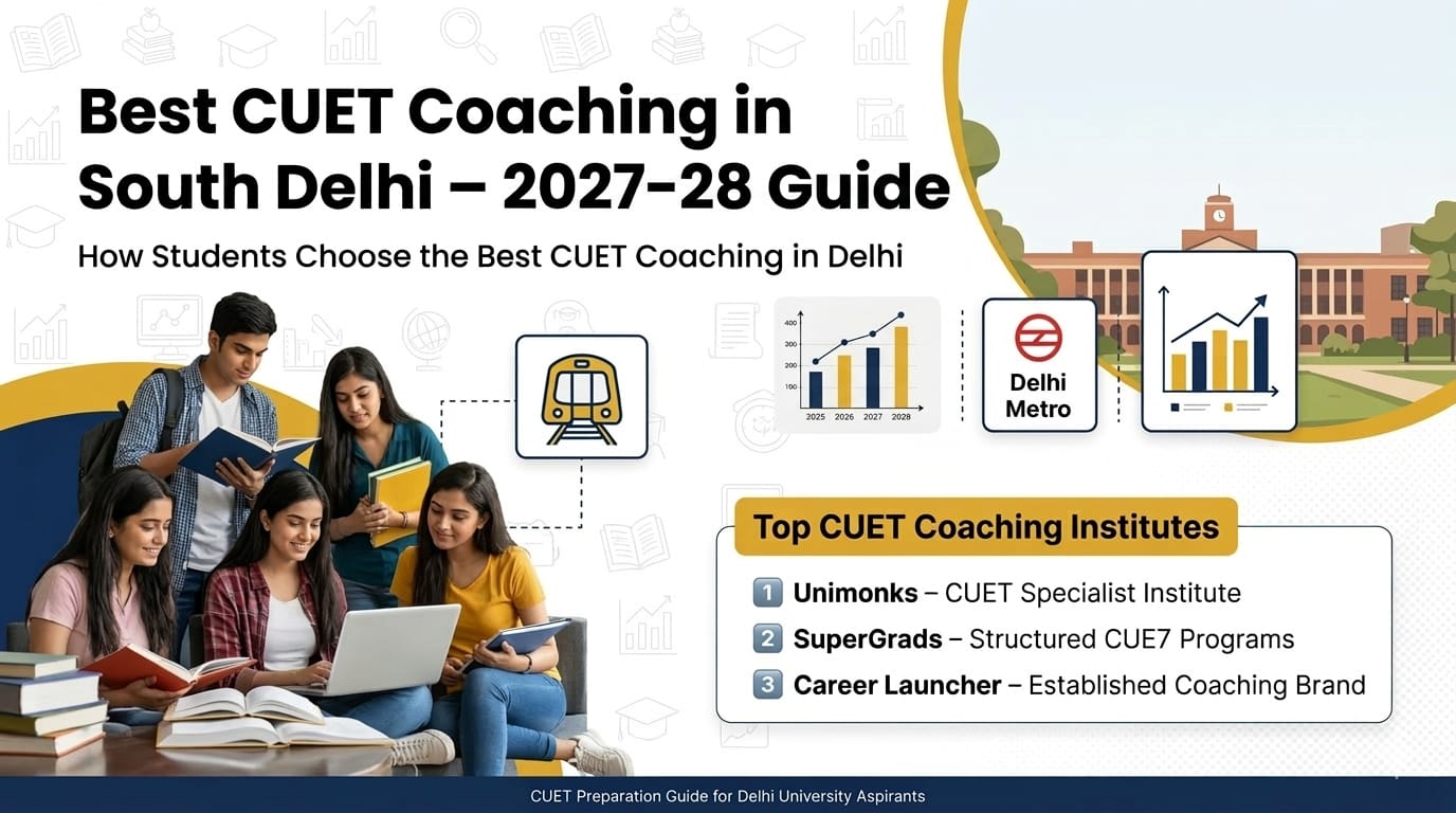 Best CUET Coaching in South Delhi (2027-28): Best CUET Coaching in South Delhi
