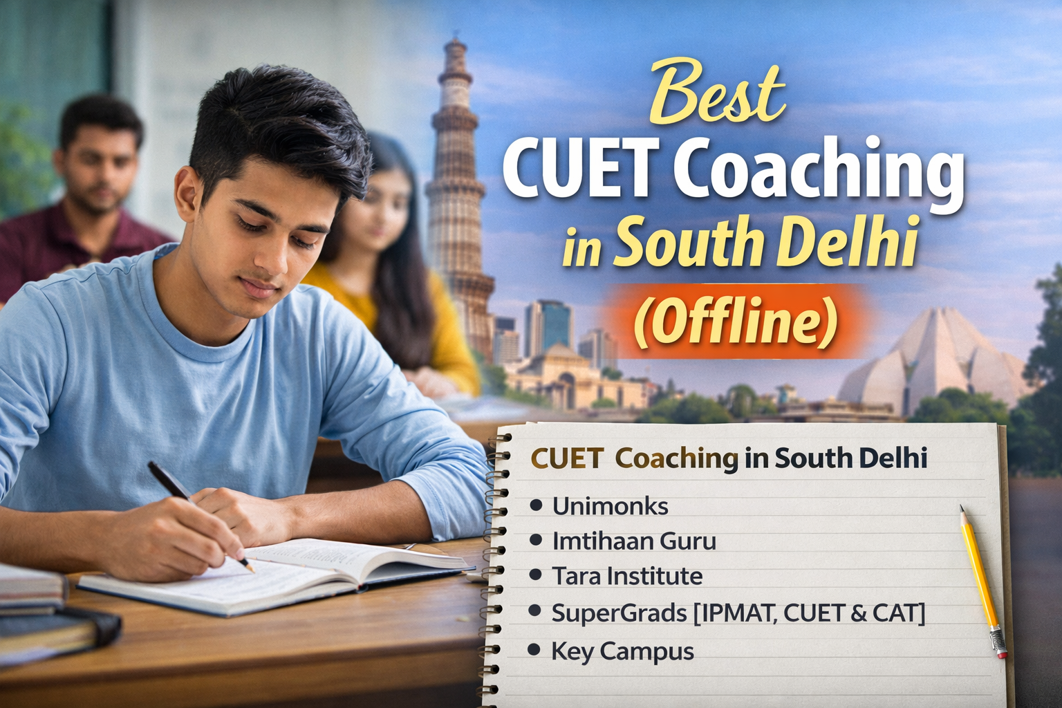 Best CUET coaching in South Delhi - offline