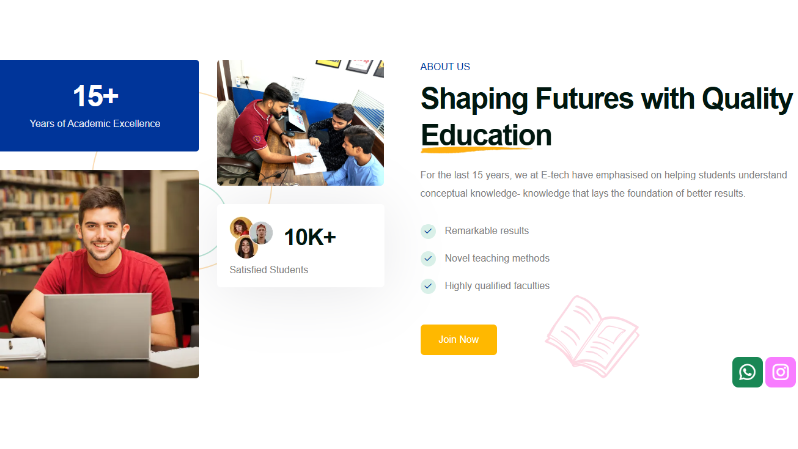 E-TECH ACADEMY Mumbai Hero Slider - 2