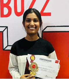 English Buzz Jaipur Topper Student 1 Photo