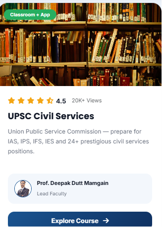 UPSC Civil Services - offered by Equations IAS Dehradun