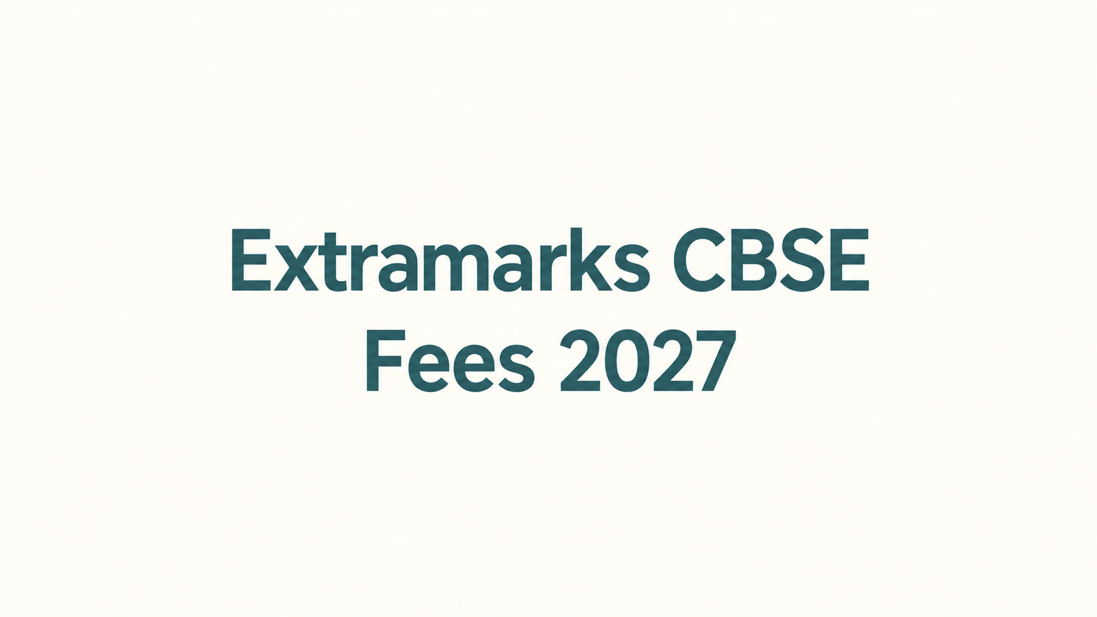 Extramarks CBSE Fees 2027: Fee Structure, Batch Timings, Results & Reviews
