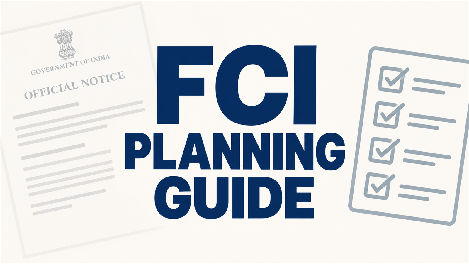 FCI Recruitment 2027 Planning Guide: Post Selection and Official Notice Checks