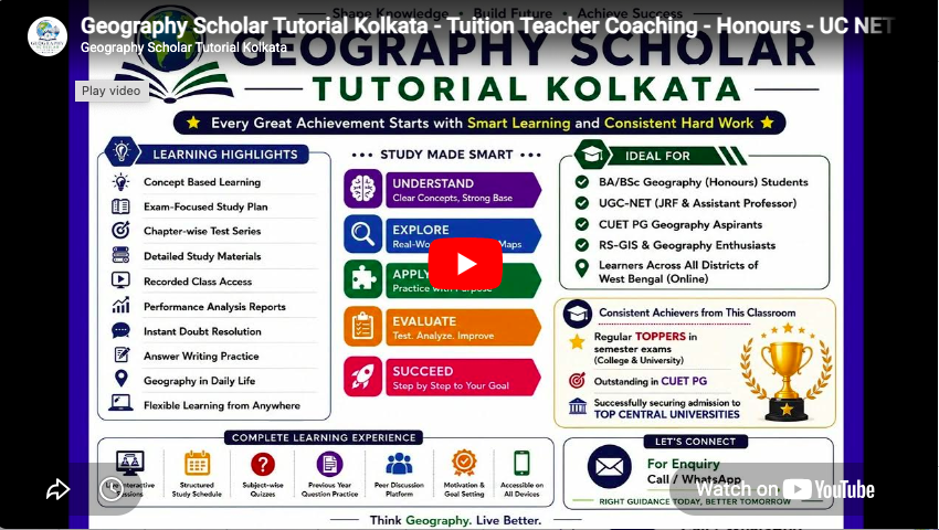 Geography Scholar Tutorial Kolkata Feature Video Thumb