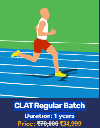 CLAT Regular Batch Duration: 1 years - offered by Gitanjali Pathshala Faridabad 