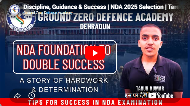 Ground Zero Defence Academy Dehradun Feature Video Thumb