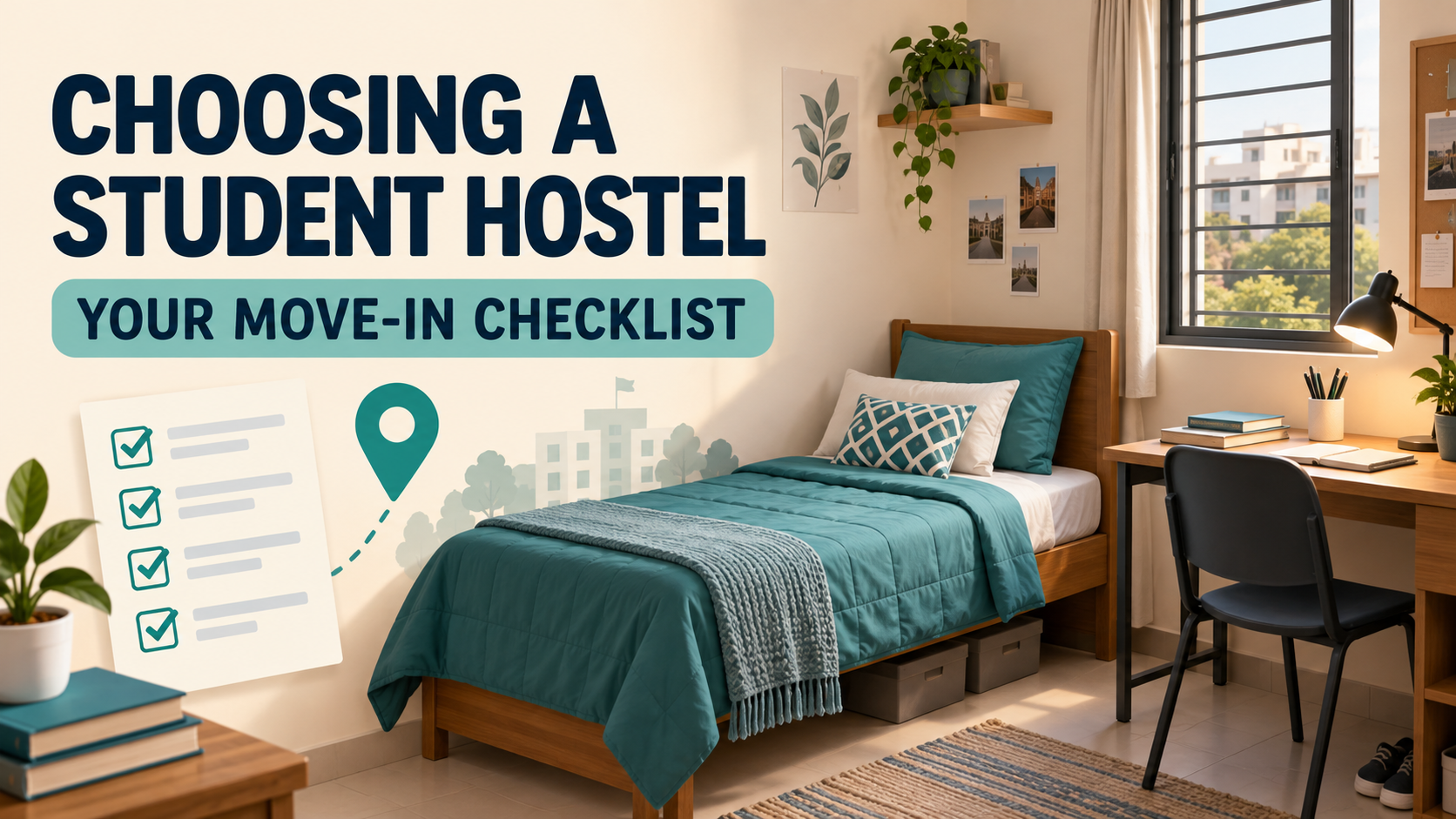 How to Choose a Hostel Near Your Coaching Institute: A Student Checklist