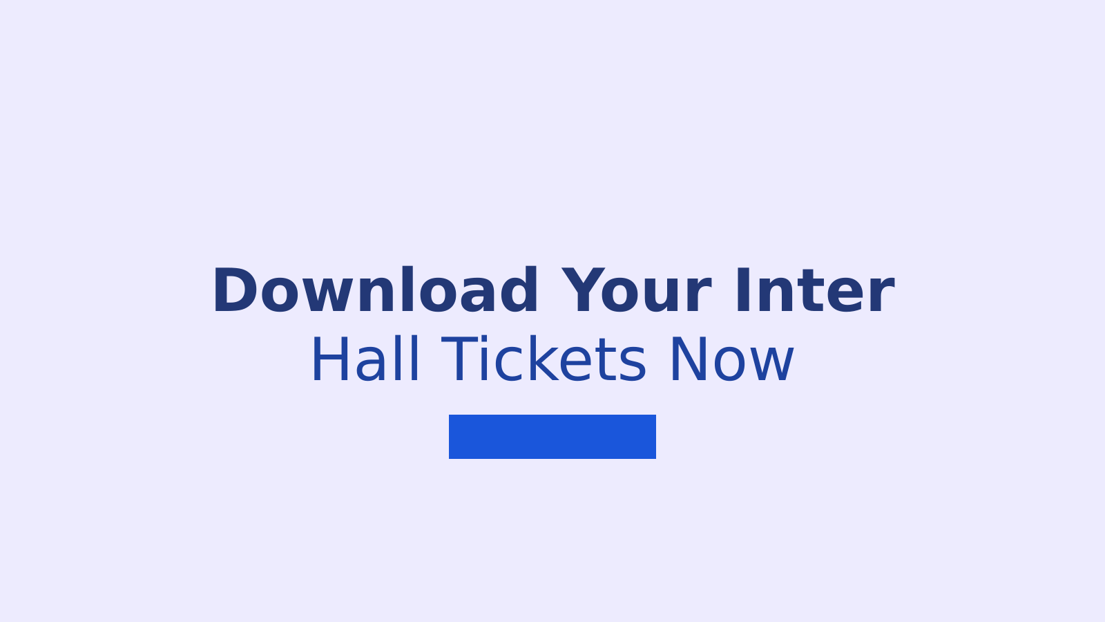 How to Download AP Intermediate Supplementary Exam Hall Tickets for May 2026