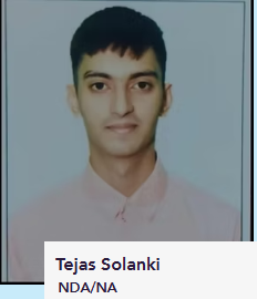 I.M.A Defence Academy Ahmedabad Topper Student 2 Photo