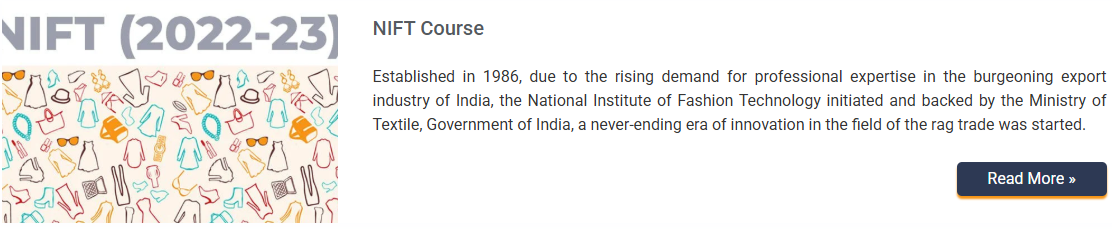 NIFT Course - offered by IGNITE INDIA EDUCATION  Hyderabad