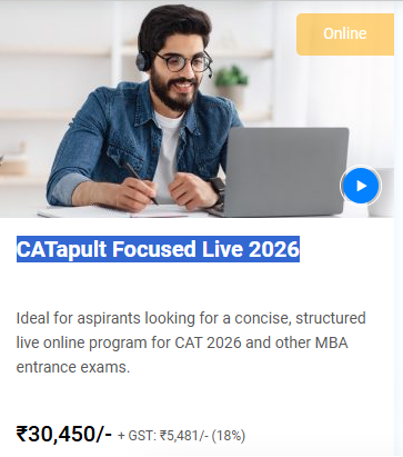 CATapult Focused Live 2026 - offered by IMS Faridabad