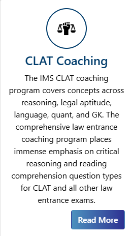 CLAT - offered by IMS Nagpur 