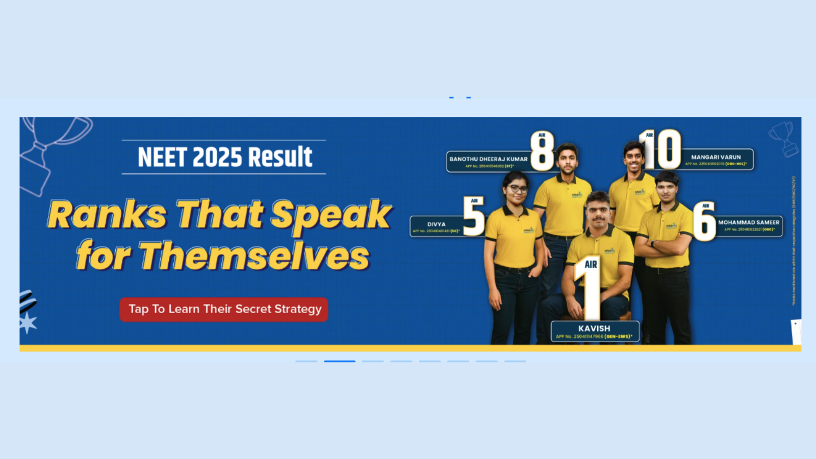 Infinity Learn Online NEET/JEE  Coaching Hero Slider - 2