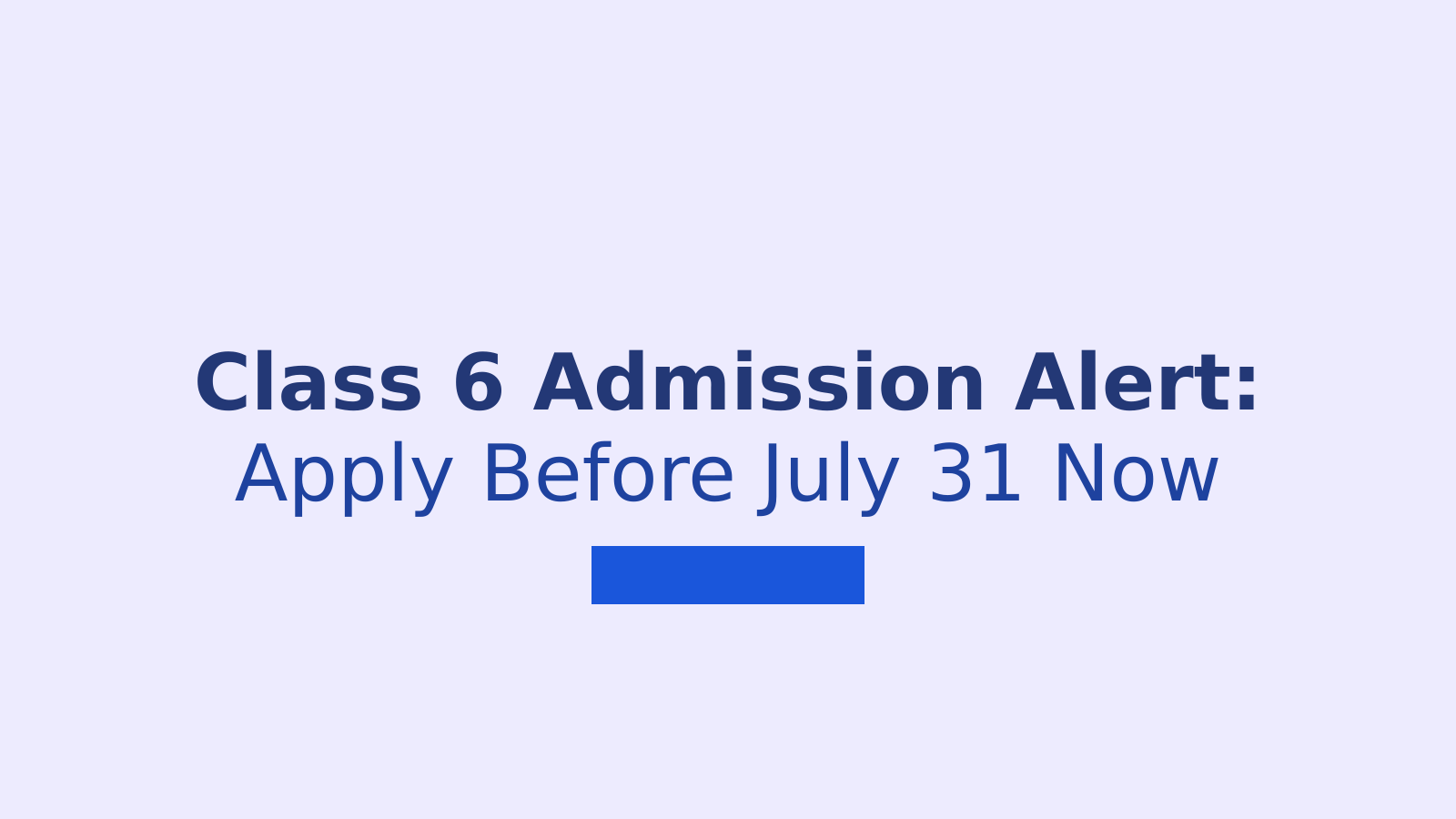 Class 6 Admission at Jawahar Navodaya Vidyalaya: Apply by July 31
