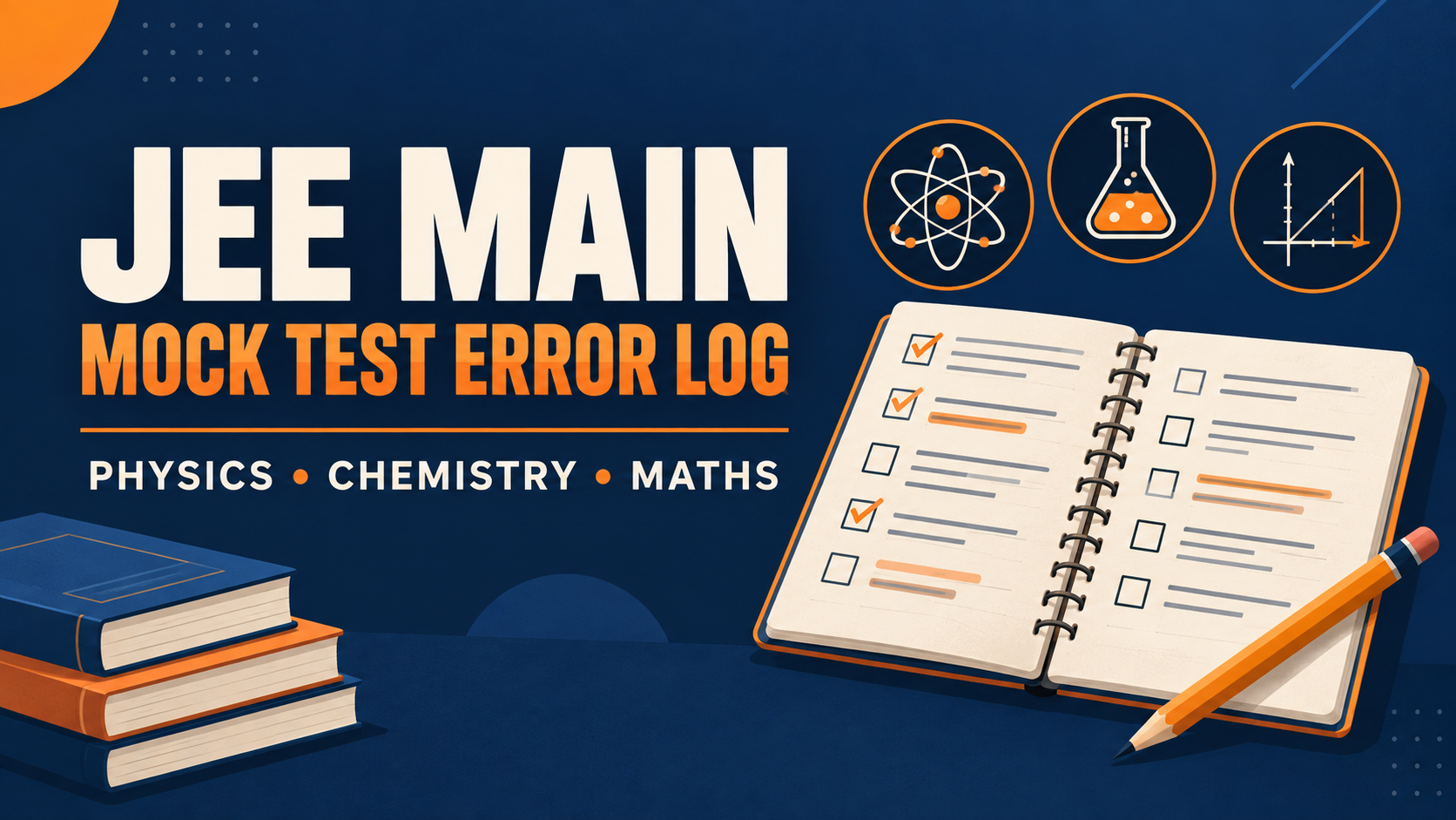 JEE Main Mock Test Error Log: A Revision Template for Physics, Chemistry and Maths
