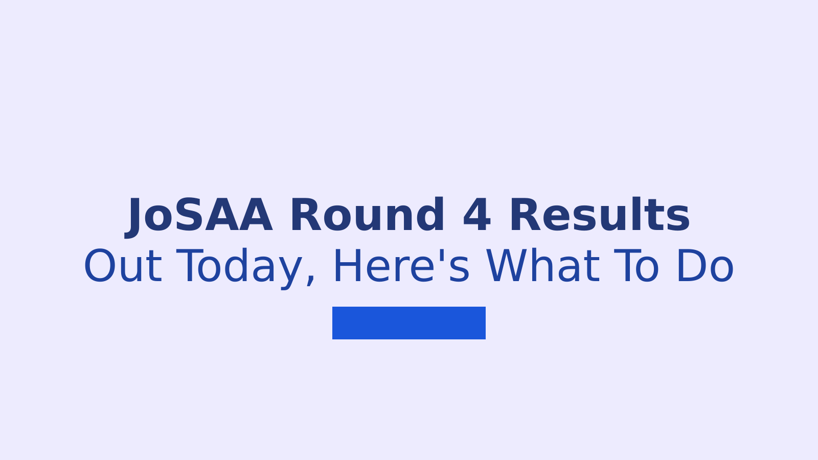 JoSAA 2026 Round 4: Seat Allotment, Cutoffs and What To Do Next