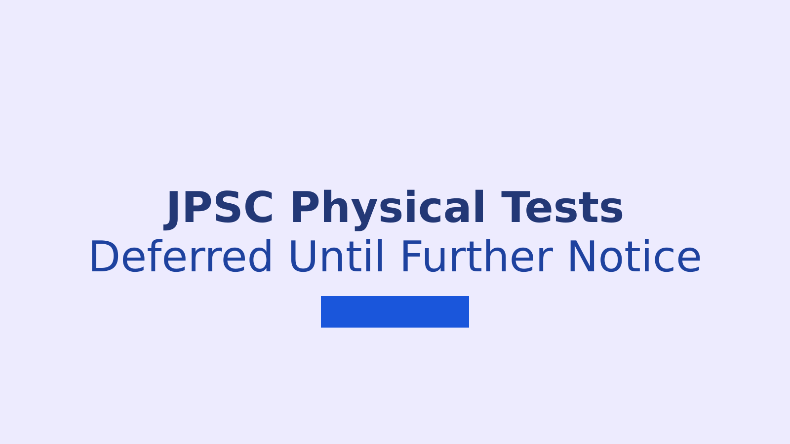 JPSC Defers FRO and ACF Physical Tests Amid Jharkhand Student Protest