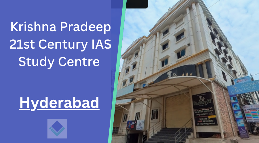 Krishna Pradeep 21st Century IAS Study Centre Hyderabad